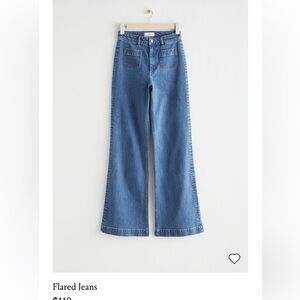 & Other Stories Flared Jeans